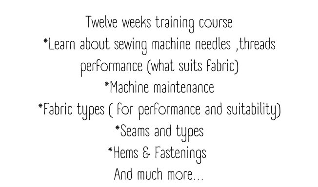 Online Sewing Course 